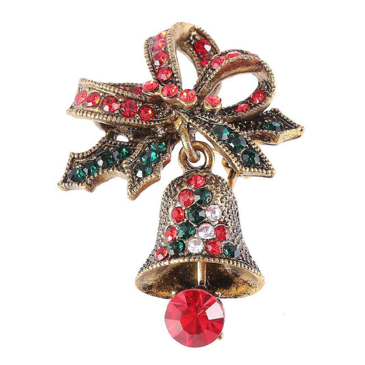 Ladies Jewelry Christmas Jewelry Christmas Gift Christmas Ornament Christmas Brooch Pin Christmas Breastpin V1263-JX-2332