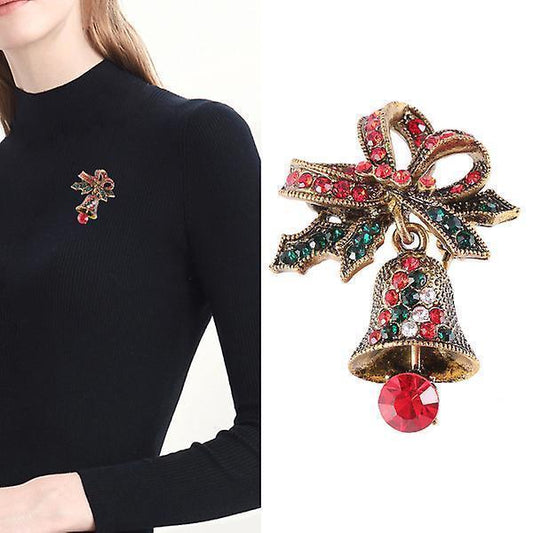 Ladies Jewelry Christmas Jewelry Christmas Gift Christmas Ornament Christmas Brooch Pin Christmas Breastpin V1263-JX-2332