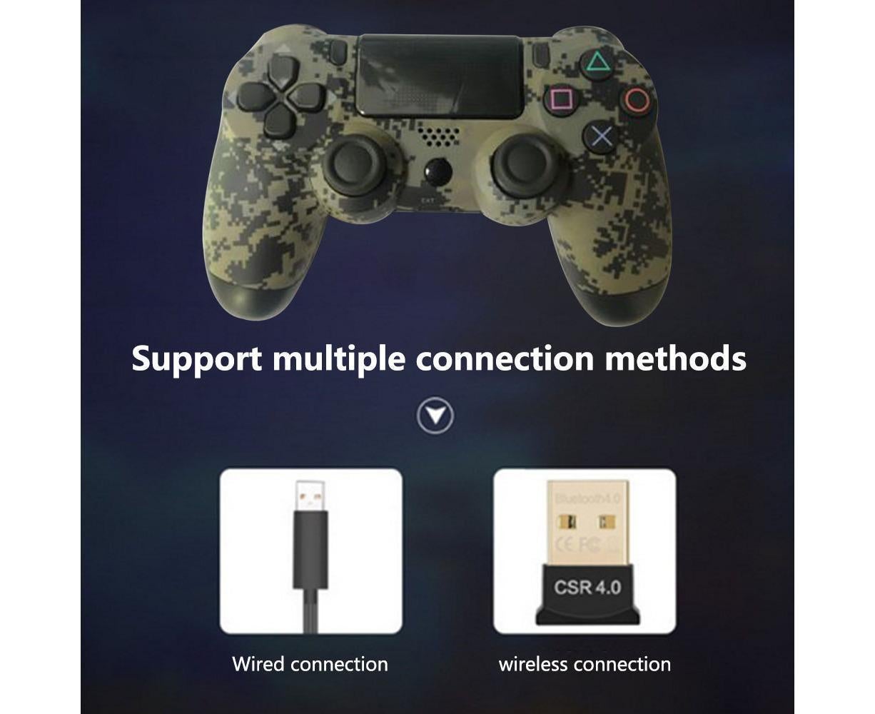 Wireless Game Controller Ps4 Controller Bluetooth Dual Head Head Handle Joystick Game Pad For The Game V1263-JX-2379