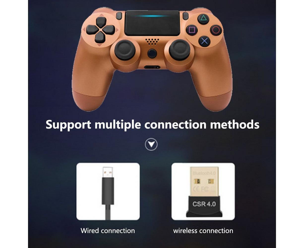 Wireless Game Controller Ps4 Controller Bluetooth Dual Head Head Handle Joystick Game Pad For The Game V1263-JX-2381