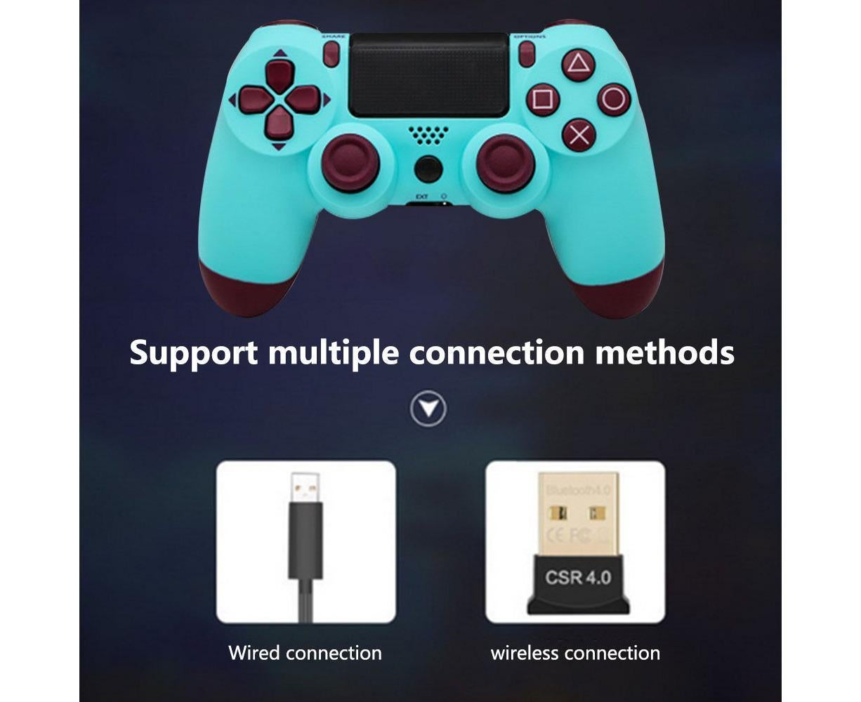 Wireless Game Controller Ps4 Controller Bluetooth Dual Head Head Handle Joystick Game Pad For The Game V1263-JX-2383