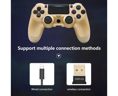 Wireless Game Controller Ps4 Controller Bluetooth Dual Head Head Handle Joystick Game Pad For The Game V1263-JX-2384