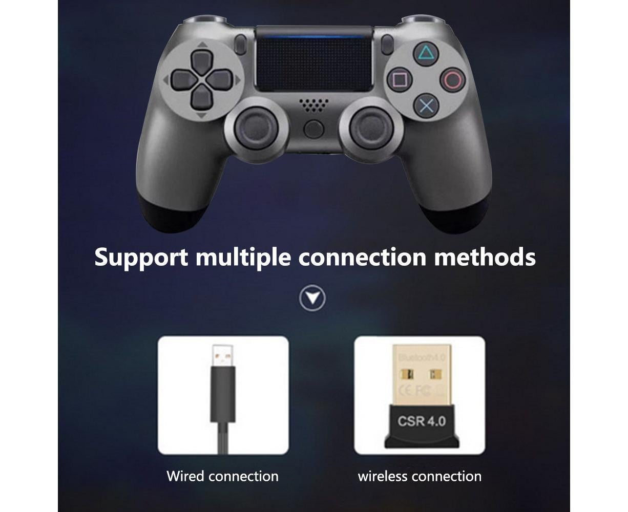 Wireless Game Controller Ps4 Controller Bluetooth Dual Head Head Handle Joystick Game Pad For The Game V1263-JX-2385