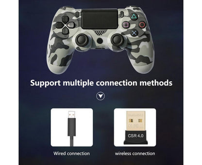 Wireless Game Controller Ps4 Controller Bluetooth Dual Head Head Handle Joystick Game Pad For The Game V1263-JX-2386