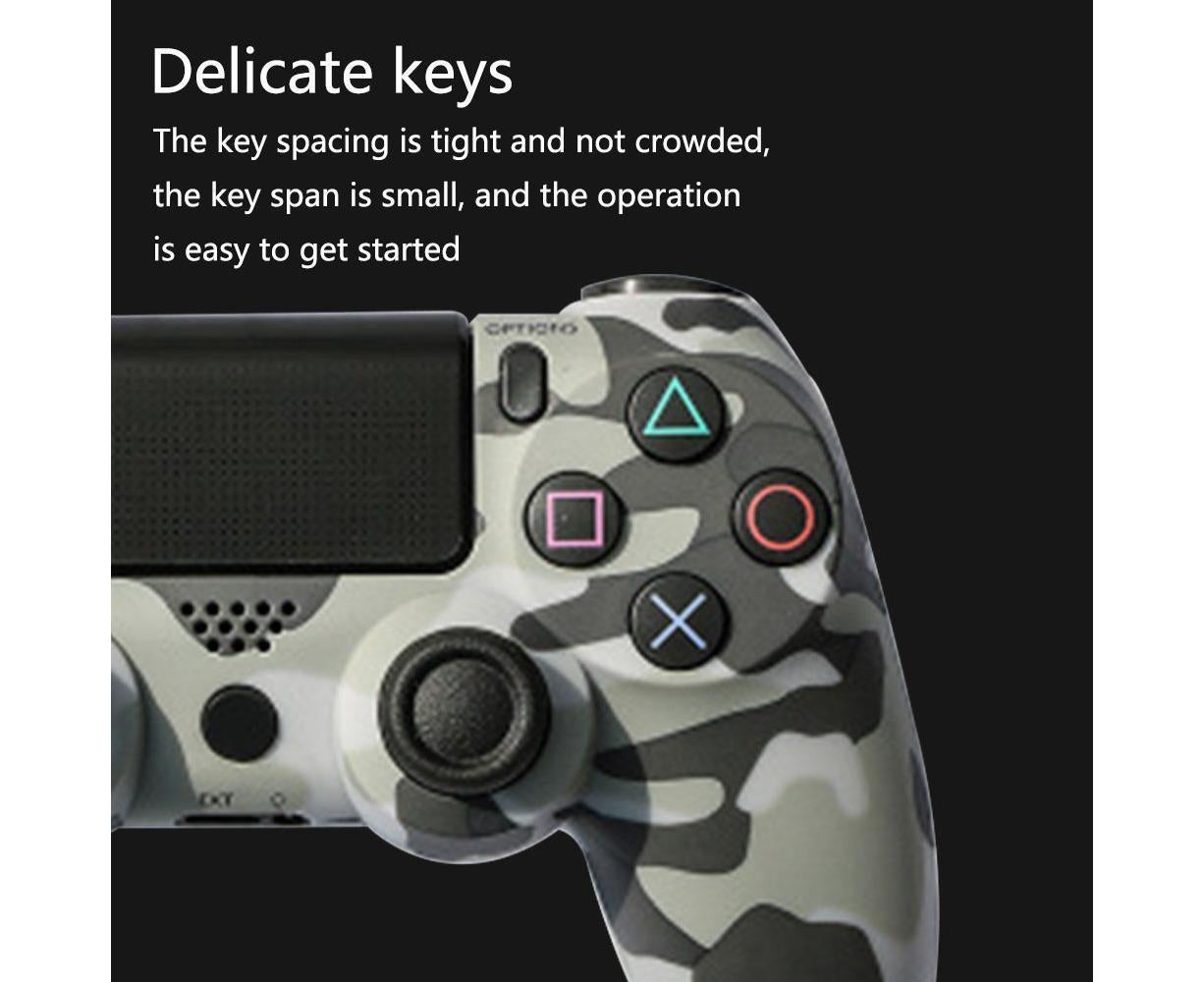 Wireless Game Controller Ps4 Controller Bluetooth Dual Head Head Handle Joystick Game Pad For The Game V1263-JX-2386
