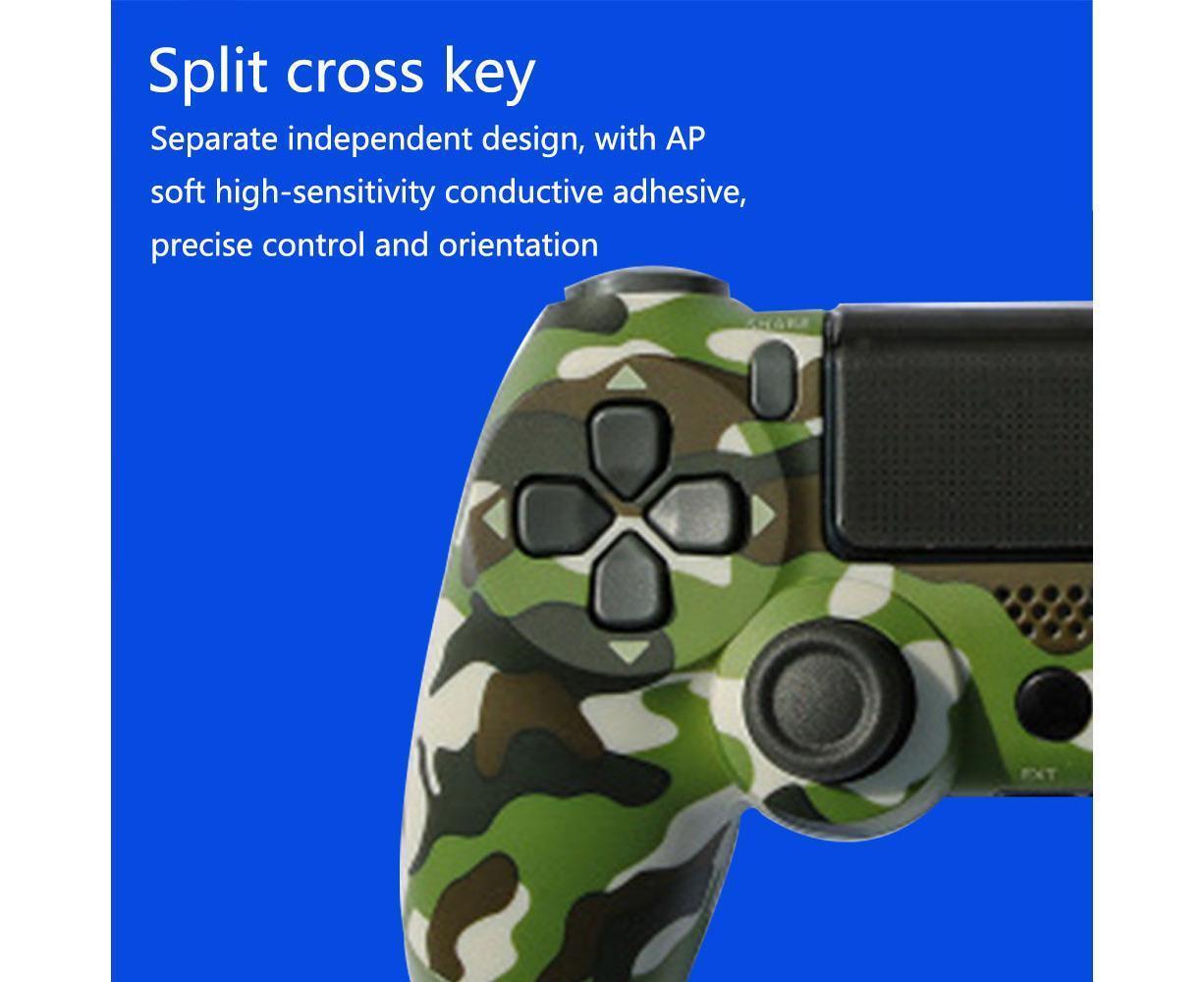 Wireless Game Controller Ps4 Controller Bluetooth Dual Head Head Handle Joystick Game Pad For The Game V1263-JX-2387