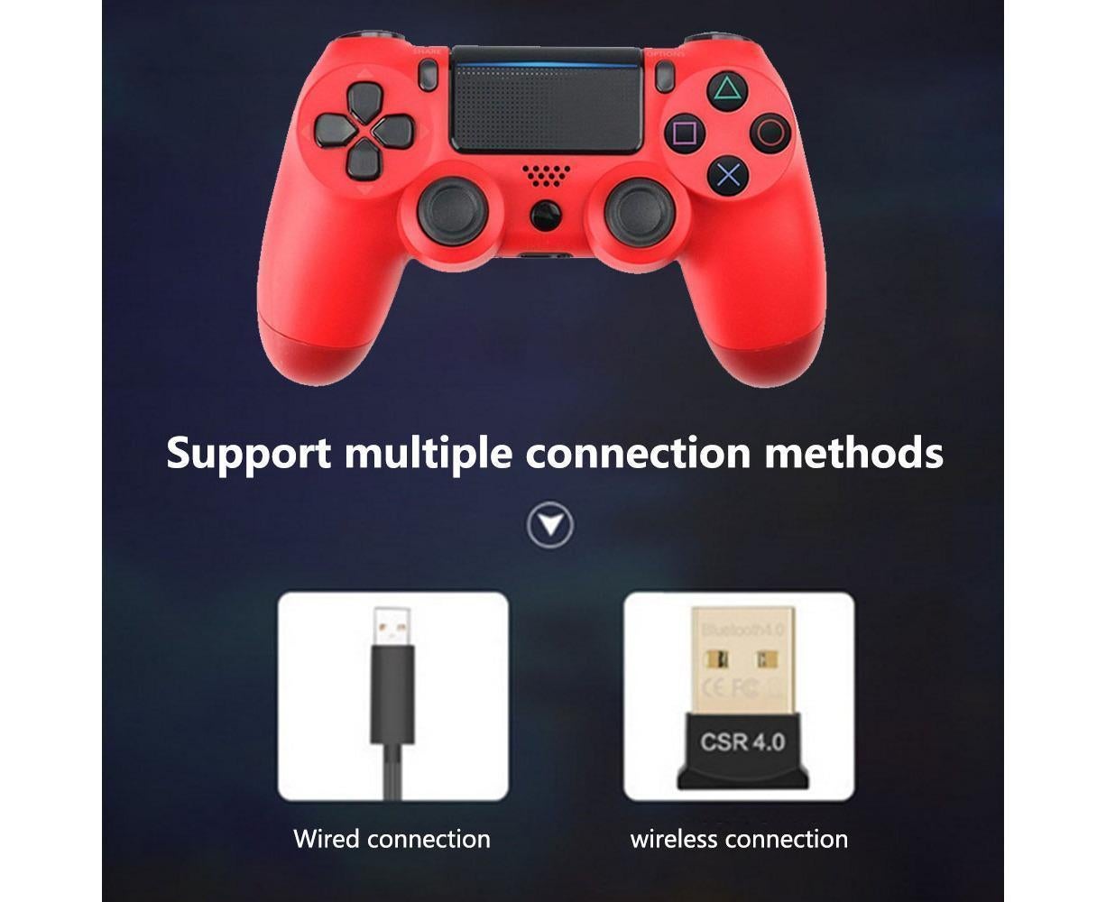Wireless Game Controller Ps4 Controller Bluetooth Dual Head Head Handle Joystick Game Pad For The Game V1263-JX-2390