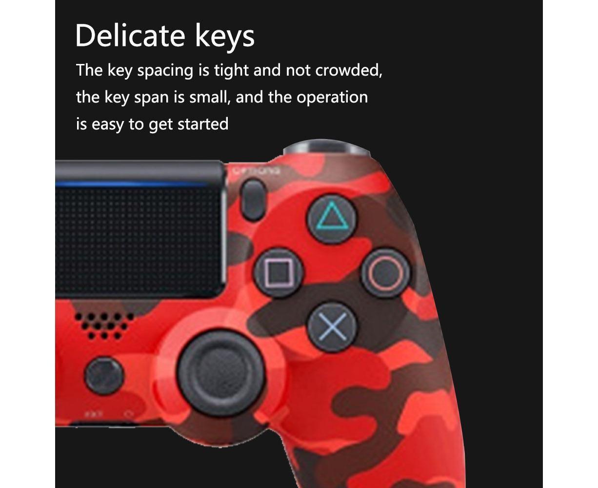 Wireless Game Controller Ps4 Controller Bluetooth Dual Head Head Handle Joystick Game Pad For The Game V1263-JX-2391