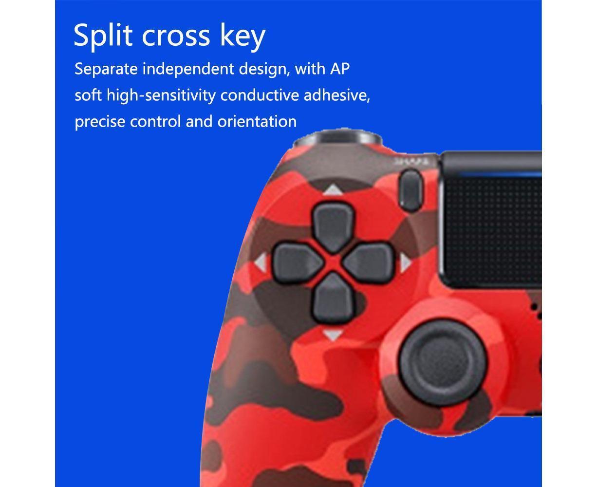 Wireless Game Controller Ps4 Controller Bluetooth Dual Head Head Handle Joystick Game Pad For The Game V1263-JX-2391