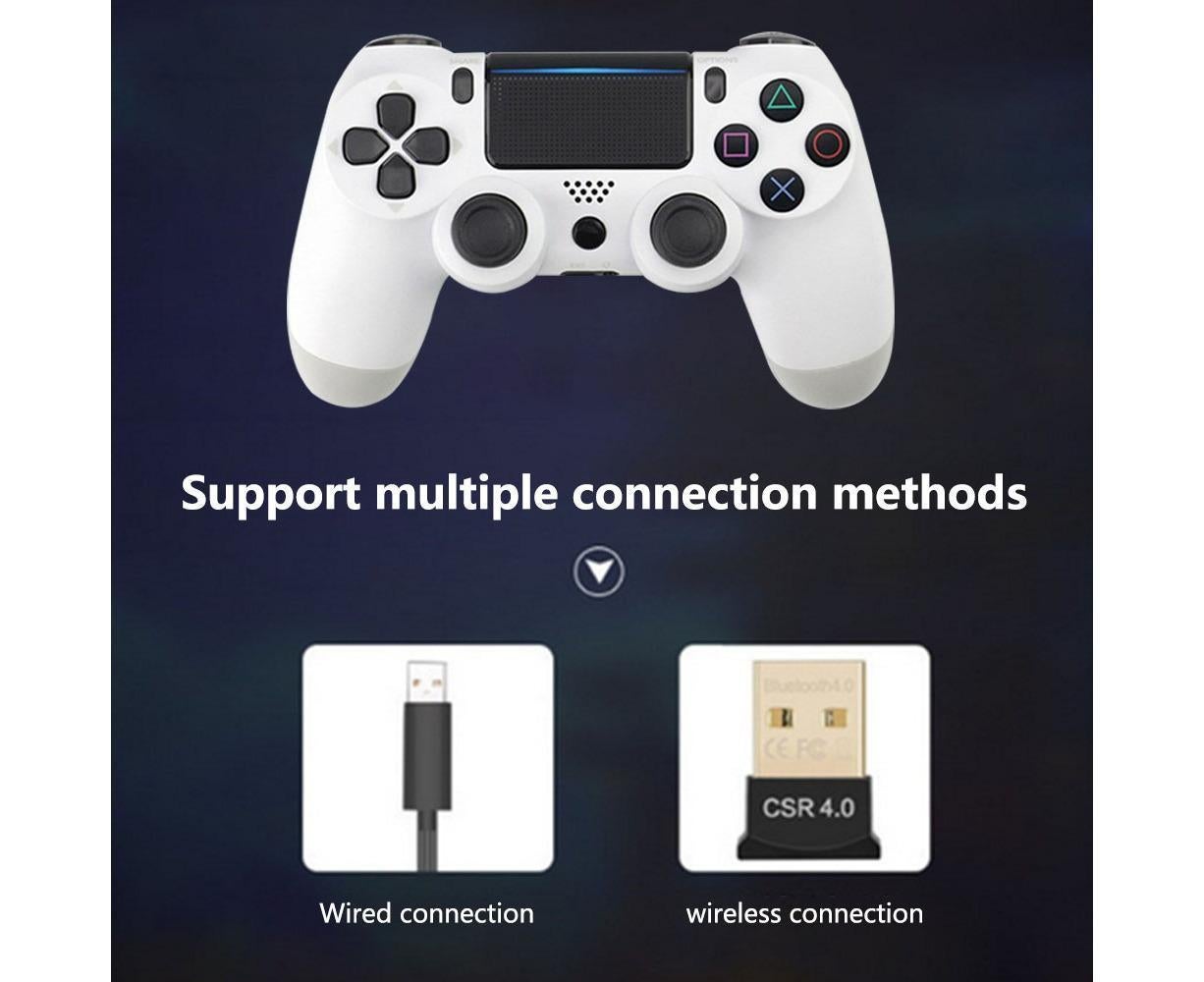Wireless Game Controller Ps4 Controller Bluetooth Dual Head Head Handle Joystick Game Pad For The Game V1263-JX-2396