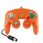 Wired Game Controller for NGC Console - Classic Design,Compatible with GameCube,Vibration Feature - Orange V1263-JX-2404
