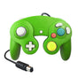 Wired Game Controller for NGC Console - Classic Design,Compatible with GameCube,Vibration Feature - Green V1263-JX-2409