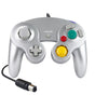 Wired Game Controller for NGC Console - Classic Design,Compatible with GameCube,Vibration Feature - Silver V1263-JX-2411