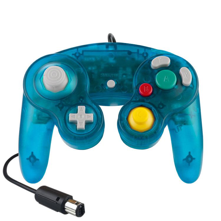 Wired Game Controller for NGC Console - Classic Design,Compatible with GameCube,Vibration Feature - V1263-JX-2412