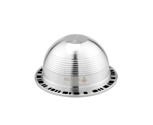 Stainless Steel Reusable Coffee Capsule Cup Filter Set for - Silver Variant Size Value silver V1263-JX-2415