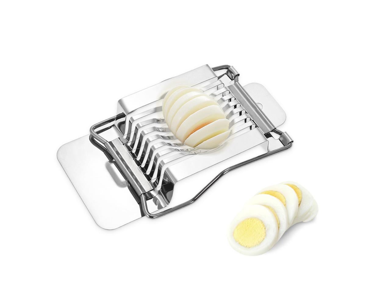 Kitchen Stainless Steel Egg Slicer Wire Egg Cheeses Chopper Dicer Cutter Tool for Salads Sandwiches V1263-JX-2422