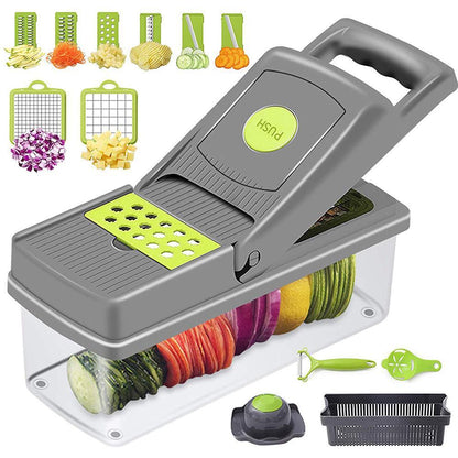 Vegetable Chopper Food Choppers Onion Chopper Veggie Slicer Cutter Dicer Kitchen Tool V1263-JX-2424