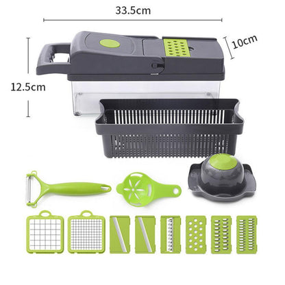 Vegetable Chopper Food Choppers Onion Chopper Veggie Slicer Cutter Dicer Kitchen Tool V1263-JX-2424