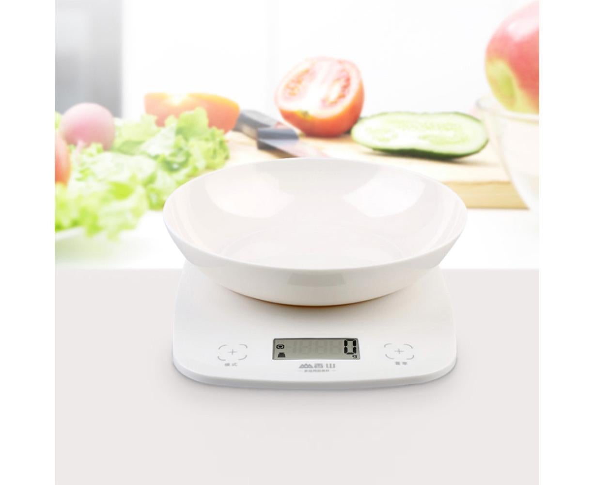 Xiangshan Kitchen Scale 2g-5kg Portable Electronic LCD Display Intelligent Touch Switch Scale Detachable Tray V1263-JX-2425