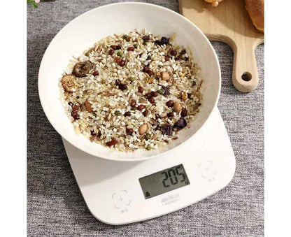 Xiangshan Kitchen Scale 2g-5kg Portable Electronic LCD Display Intelligent Touch Switch Scale Detachable Tray V1263-JX-2425