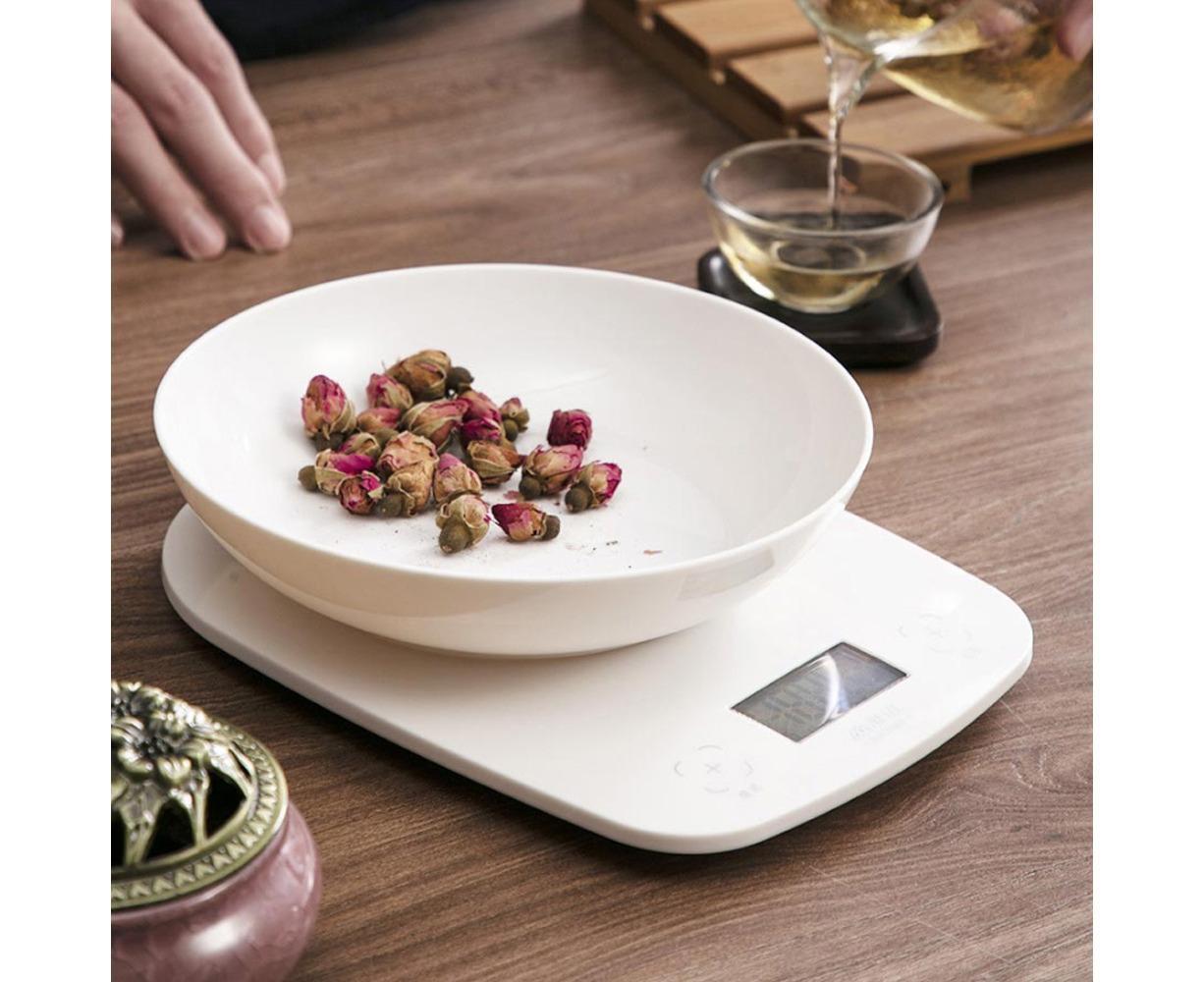 Xiangshan Kitchen Scale 2g-5kg Portable Electronic LCD Display Intelligent Touch Switch Scale Detachable Tray V1263-JX-2425