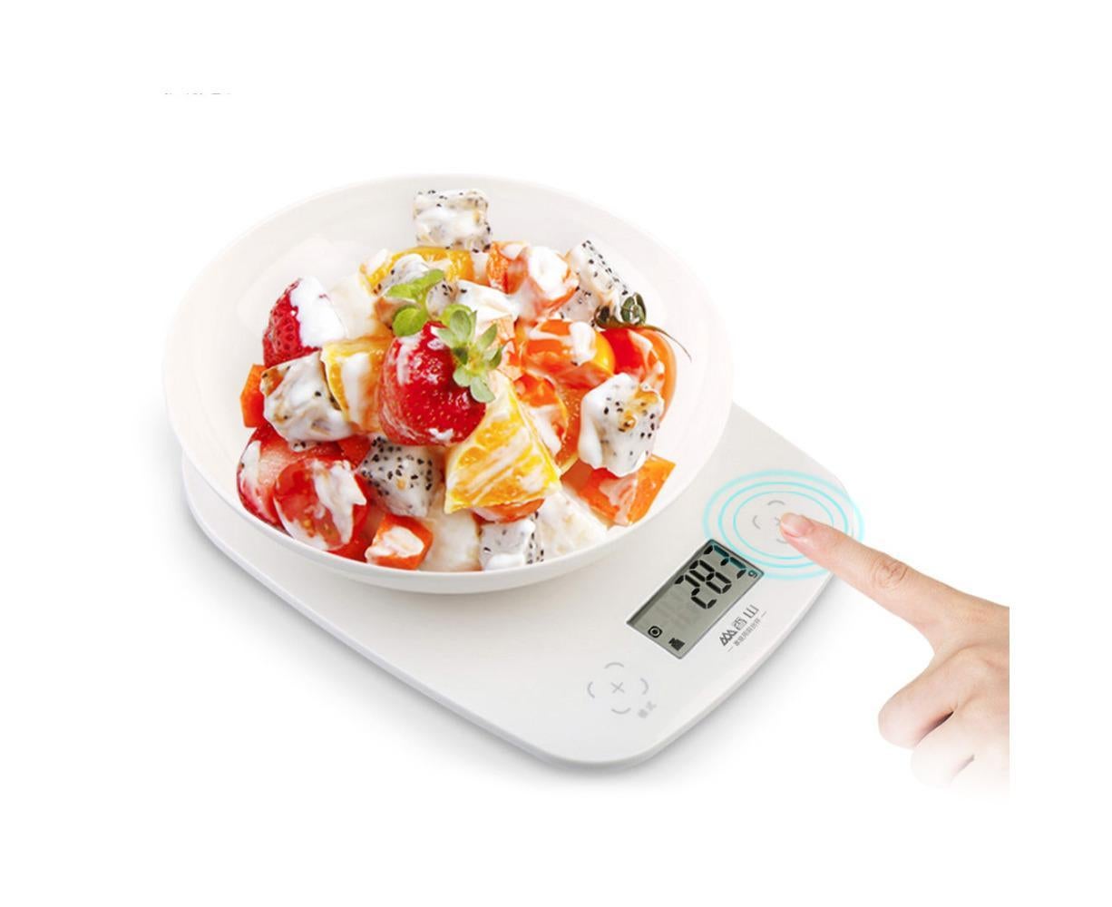 Xiangshan Kitchen Scale 2g-5kg Portable Electronic LCD Display Intelligent Touch Switch Scale Detachable Tray V1263-JX-2425