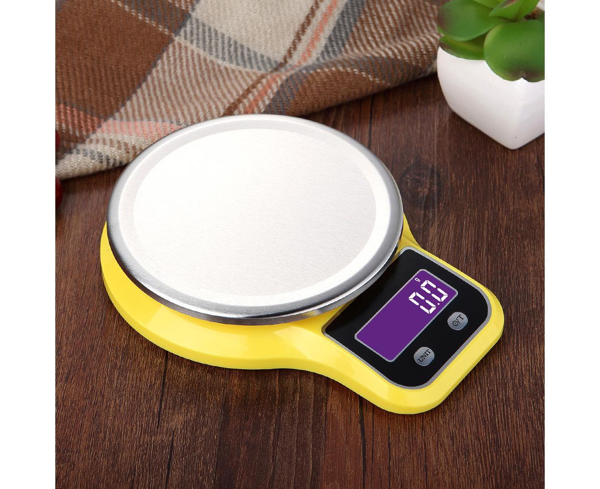 Kitchen Scale Food Scale Mini Electronic Platform Scale Digital Scale with Stainless Steel Platform Scale V1263-JX-2437