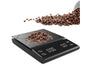 Coffee Scale with Timer Digital Kitchen Scale LED Display Tare Function 3000g/ 0.1g Portable Electronic Scale V1263-JX-2441