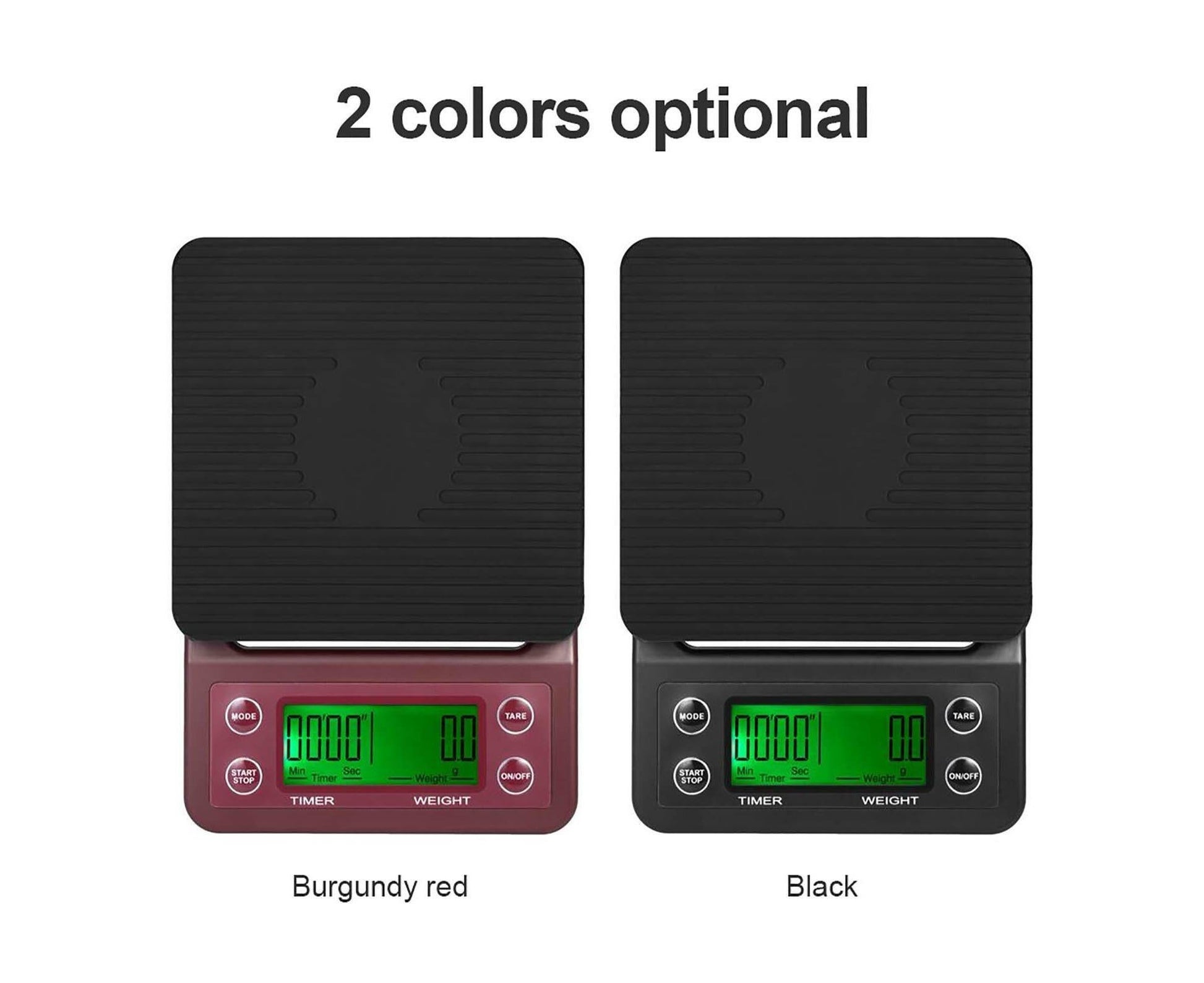 Digital Kitchen Scale Food Scale Coffee Scale with Timer and Tare 3kg/0.1g Accurate Electric Kitchen Scale V1263-JX-2450