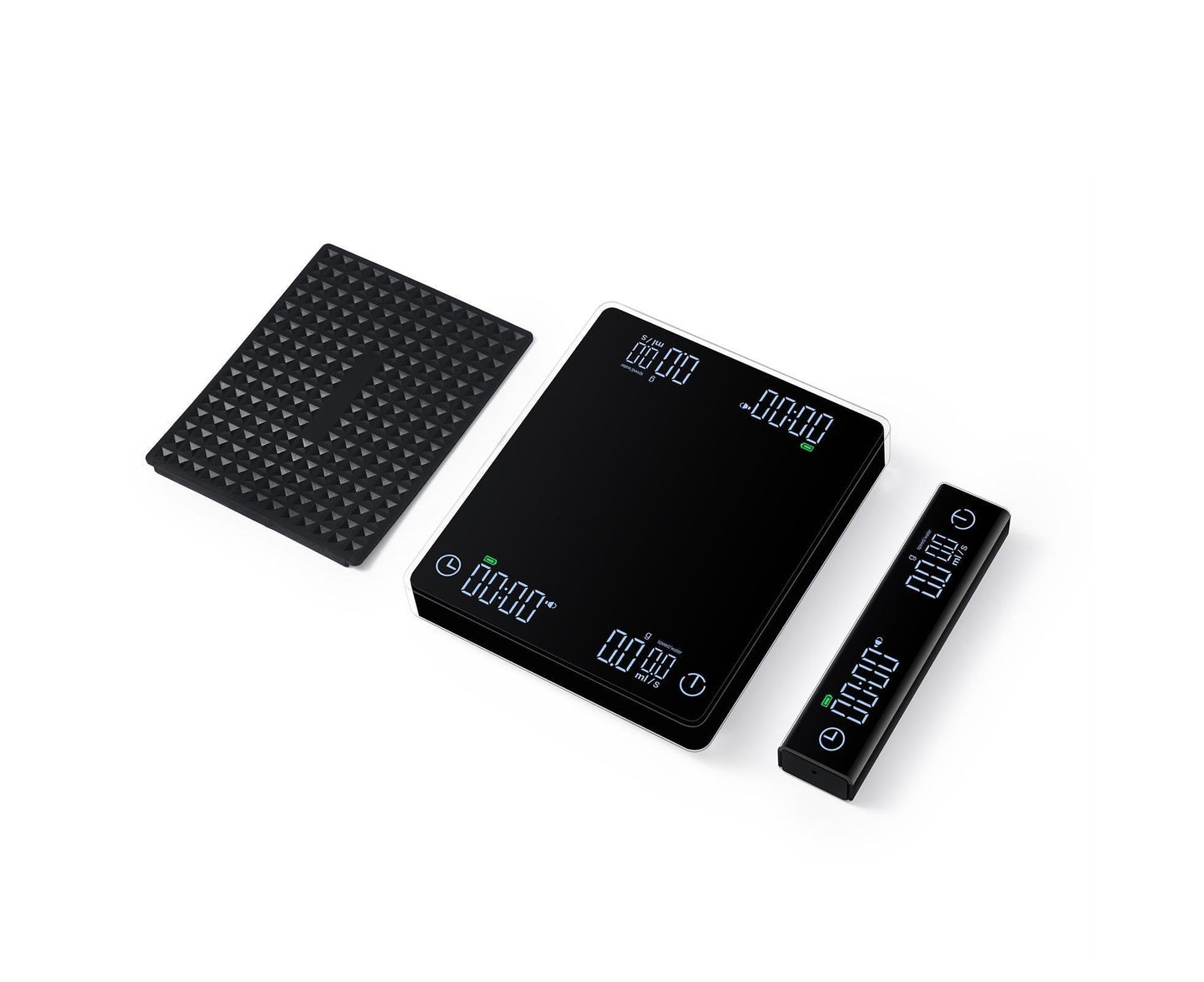 Coffee Scale with Wireless Display 3kg/0.1g High Precision Espresso Scale Rechargeable Digital Kitchen Scale V1263-JX-2456