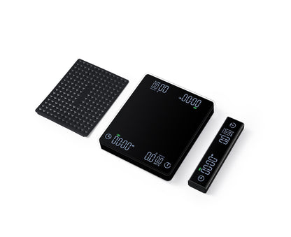 Coffee Scale with Wireless Display 3kg/0.1g High Precision Espresso Scale Rechargeable Digital Kitchen Scale V1263-JX-2456
