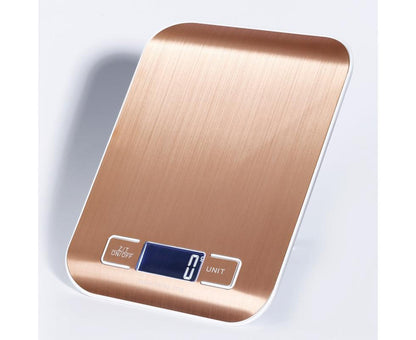 Rechargeable stainless steel electronic weighing kitchen electronic scale 5kg household food scale small gram V1263-JX-2457