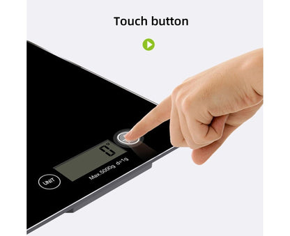 Digital Food Kitchen Scale Touch Control Multifunction Scale Measures in Grams & Ounces for Cooking Baking V1263-JX-2464