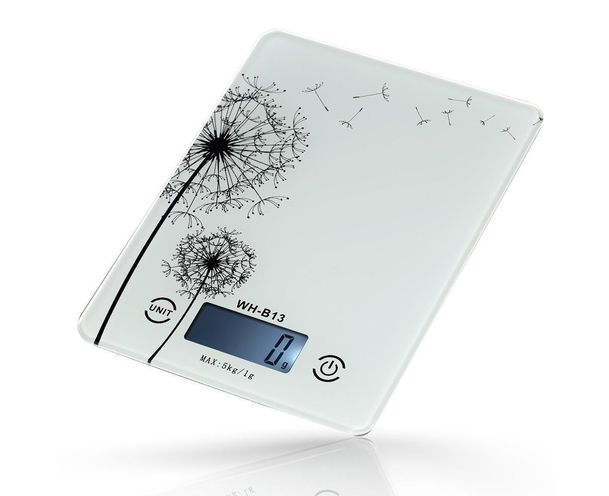5KG/1G Accurate Touch Screen LCD Backlight Digital Kitchen Food Scale G/LB/OZ Electronic Weight Balance for V1263-JX-2465
