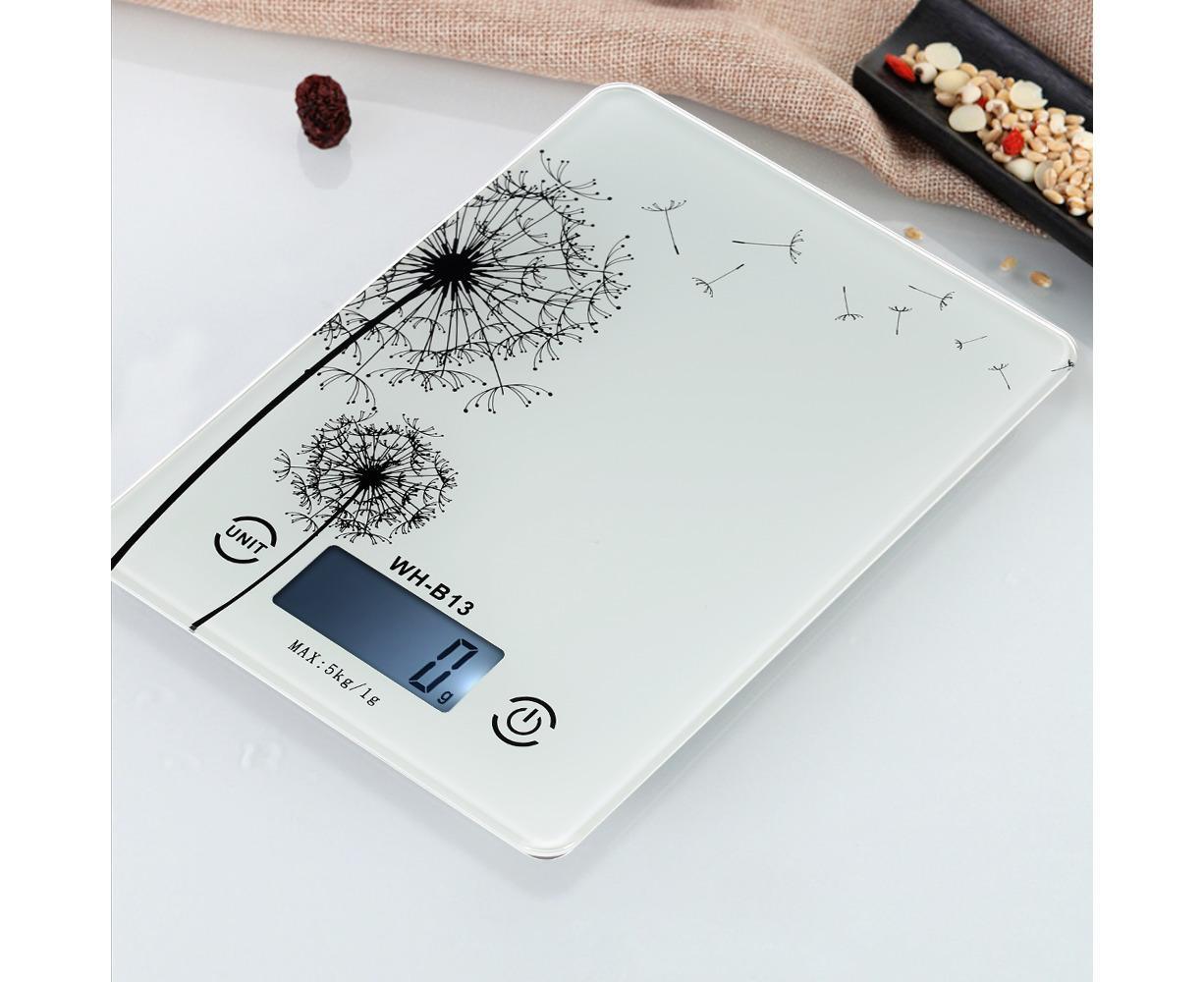 5KG/1G Accurate Touch Screen LCD Backlight Digital Kitchen Food Scale G/LB/OZ Electronic Weight Balance for V1263-JX-2465