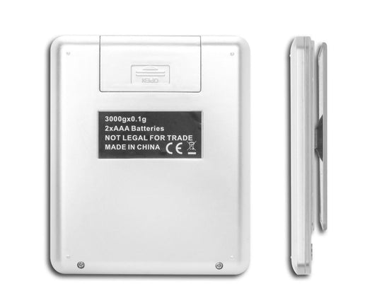 3KG/0.1G Kitchen Electronic Scale Digital LCD Backlight With 2 Trays Food Jewelry Baking Fruit Portable Mini V1263-JX-2467