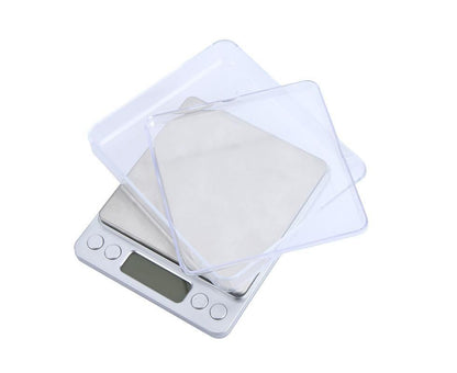 High Accuracy Mini Electronic Digital Platform Jewelry Scale Weighing Balance with Two Trays Portable V1263-JX-2468