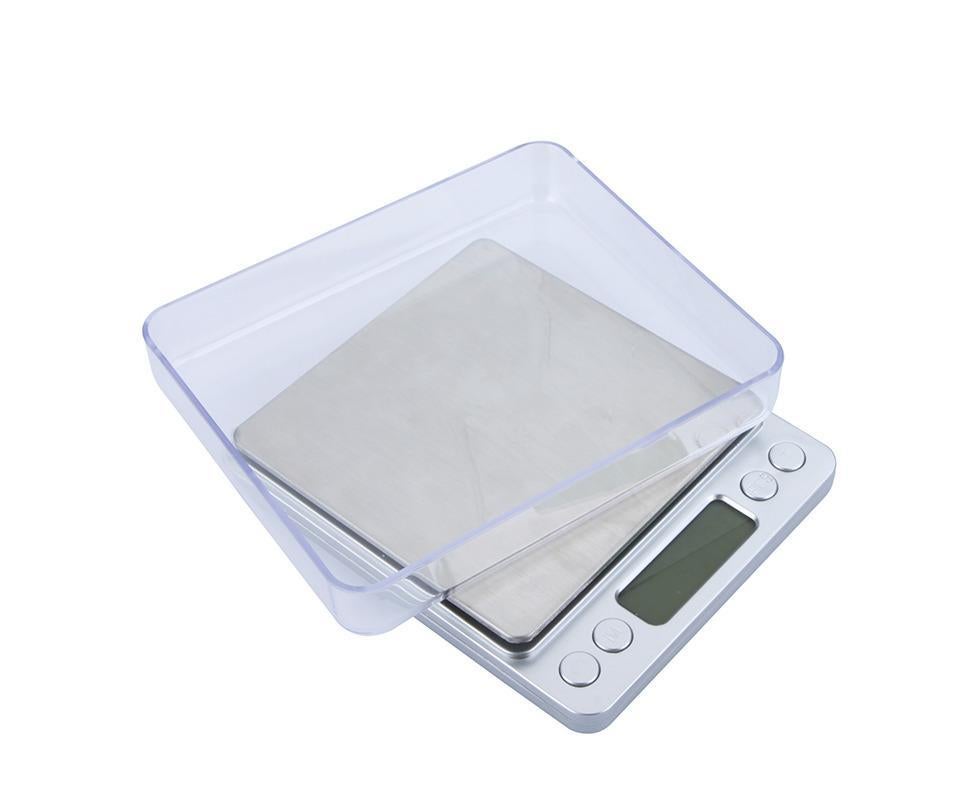 High Accuracy Mini Electronic Digital Platform Jewelry Scale Weighing Balance with Two Trays Portable V1263-JX-2468