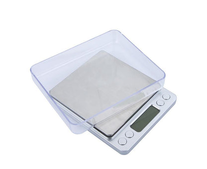 High Accuracy Mini Electronic Digital Platform Jewelry Scale Weighing Balance with Two Trays Portable V1263-JX-2468