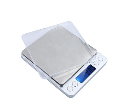 High Accuracy Mini Electronic Digital Platform Jewelry Scale Weighing Balance with Two Trays Portable V1263-JX-2468