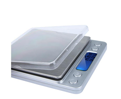High Accuracy Mini Electronic Digital Platform Jewelry Scale Weighing Balance with Two Trays Portable V1263-JX-2468