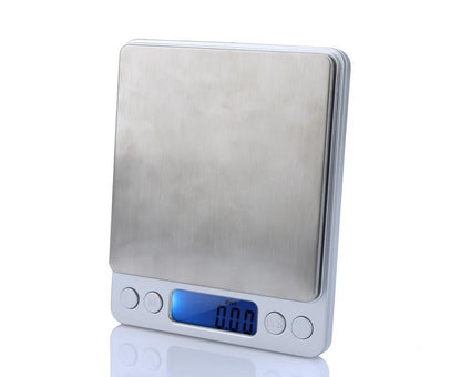 High Accuracy Mini Electronic Digital Platform Jewelry Scale Weighing Balance with Two Trays Portable V1263-JX-2468