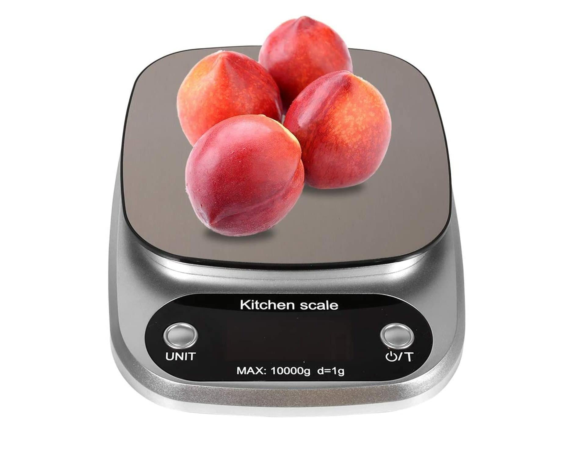 Kitchen Scale Multifunction Digital Stainless Steel Liquid Crystal Kitchen Scale with High Accuracy Range V1263-JX-2470