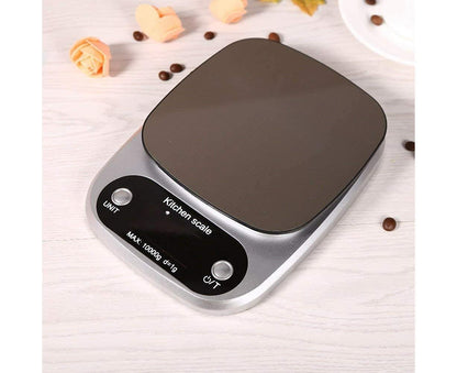 Kitchen Scale Multifunction Digital Stainless Steel Liquid Crystal Kitchen Scale with High Accuracy Range V1263-JX-2470