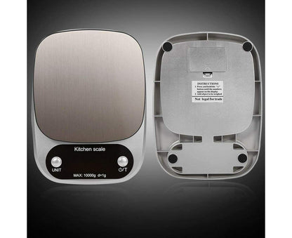 Kitchen Scale Multifunction Digital Stainless Steel Liquid Crystal Kitchen Scale with High Accuracy Range V1263-JX-2470