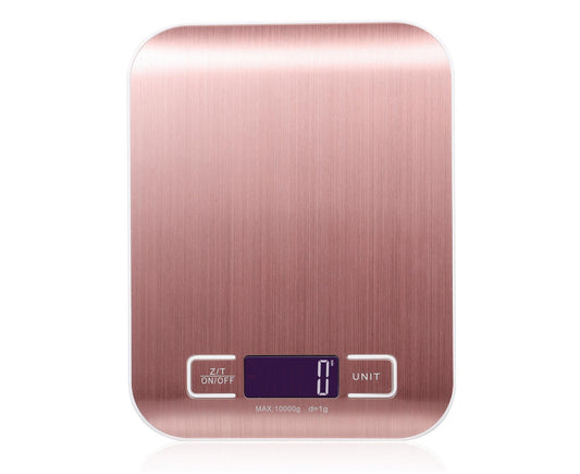 Kitchen Scale Digital Food Scale 10KG Measuring Range for Cooking Baking g lb oz ml kg Milk ml Stainless V1263-JX-2471
