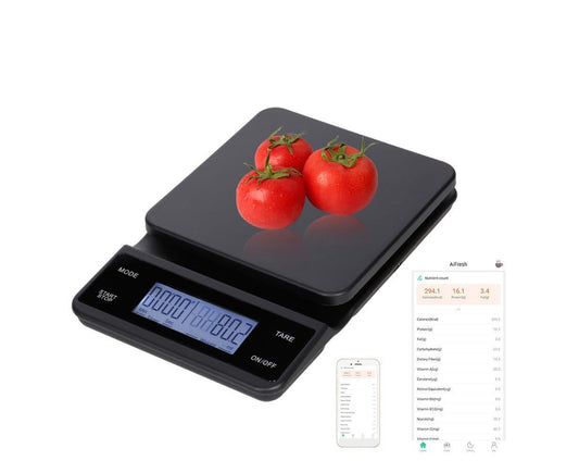 Food Nutrition Scale Food Kitchen Scale BT Digital Kitchen Scale with Nutritional Calculator and Timer V1263-JX-2475