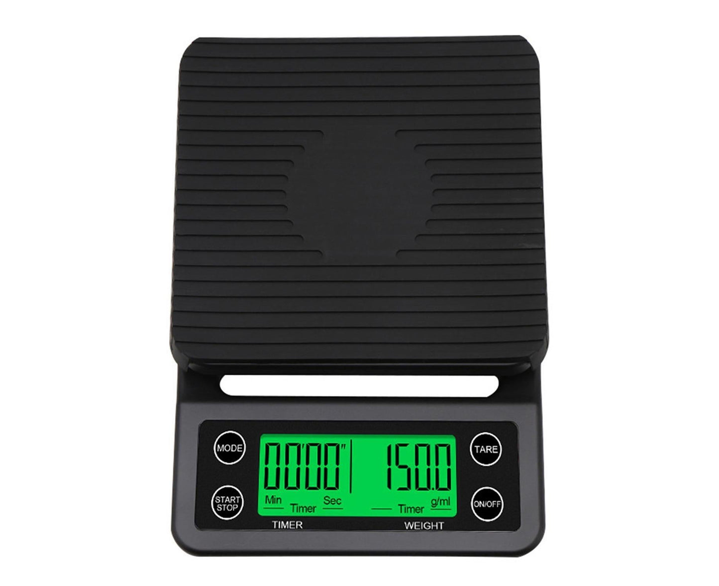 Accurate Electric Kitchen Scale,Coffee Scale with Timer High-precision Kitchen Scale Mini Electronic Platform V1263-JX-2482