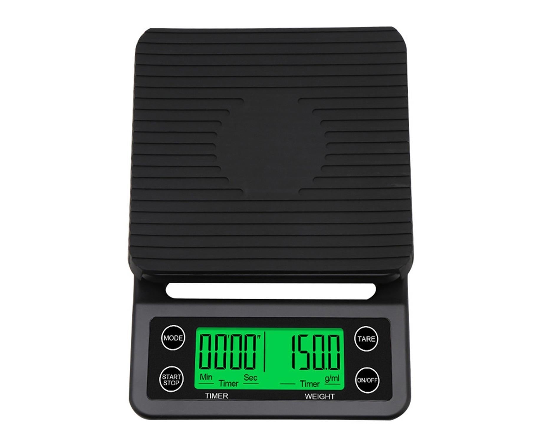 Accurate Electric Kitchen Scale,Coffee Scale with Timer High-precision Kitchen Scale Mini Electronic Platform V1263-JX-2482