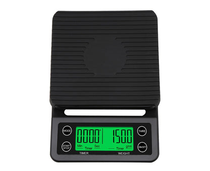 Accurate Electric Kitchen Scale,Coffee Scale with Timer High-precision Kitchen Scale Mini Electronic Platform V1263-JX-2482
